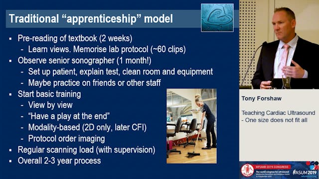 Teaching cardiac ultrasound: One size...