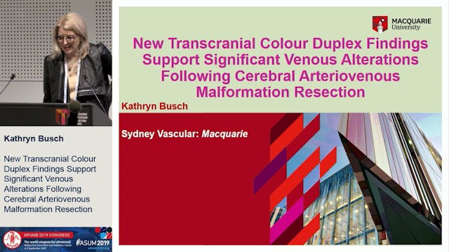 Transcranial Colour Duplex: Venous al...