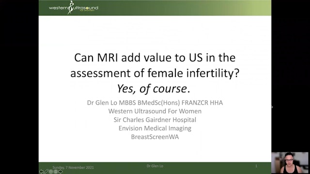 Can MRI add value to ultrasound in the assessment of female fertility? 