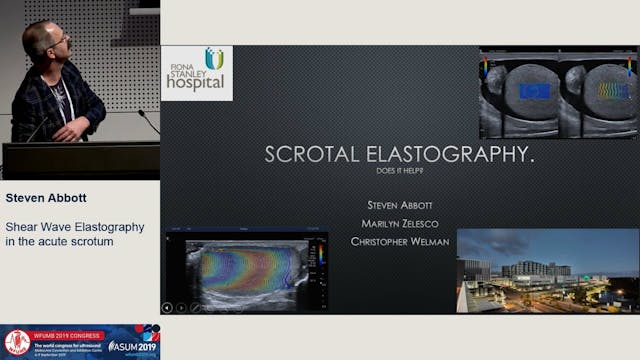 Shear Wave Elastography in the acute ...