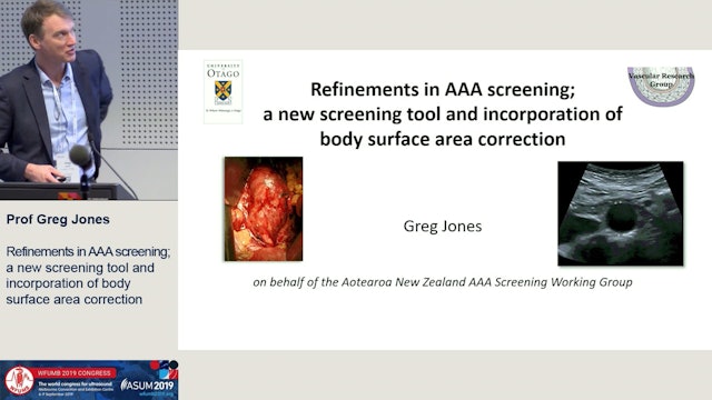 Refinements in abdominal aortic aneurysm screening; a new screening tool