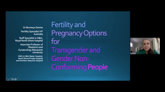 Fertility and Pregnancy Options for Transgender and Gender Non-Conforming People
