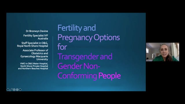 Fertility and Pregnancy Options for T...