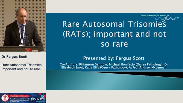 Rare autosomal trisomies: Important a...