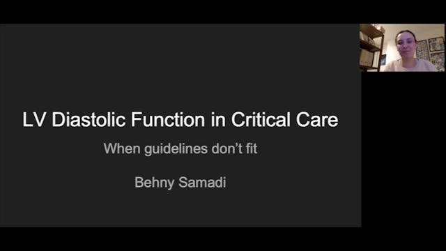 Left Ventricle Diastolic Function in ...