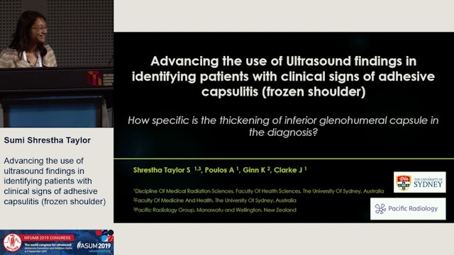 Use of ultrasound in patients with clinical signs of adhesive capsulitis