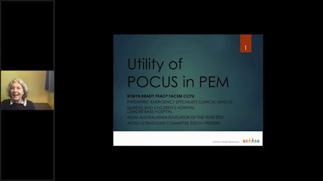 Utility of POCUS in Paediatric Emerge...
