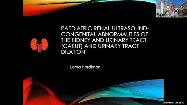 Paediatric Renal Ultrasound: Congenital Abnormalities & Urinary Tract Dilatation