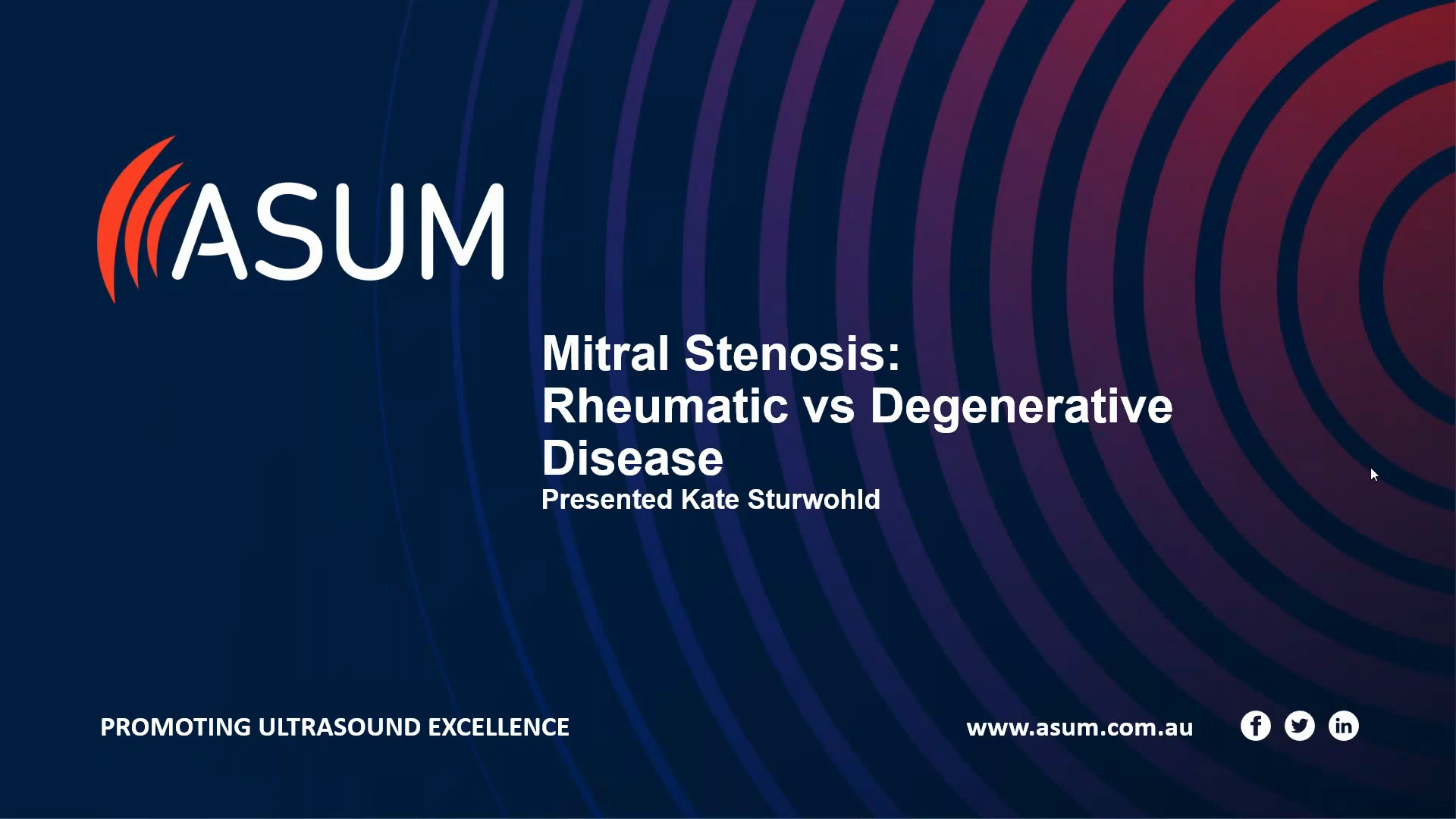 Mitral Stenosis Rheumatic vs Degenerative Disease