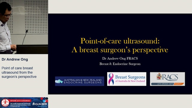 Point of care breast ultrasound from the surgeon's perspective