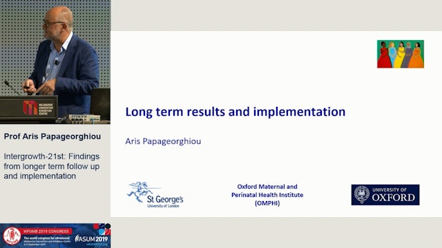 Intergrowth-21st: Findings from longer term follow up and implementation