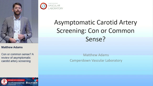 Con or common sense? A review of asymptomatic carotid artery screening