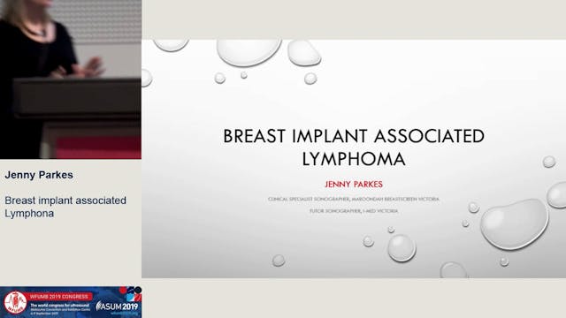 Breast implant associated lymphoma