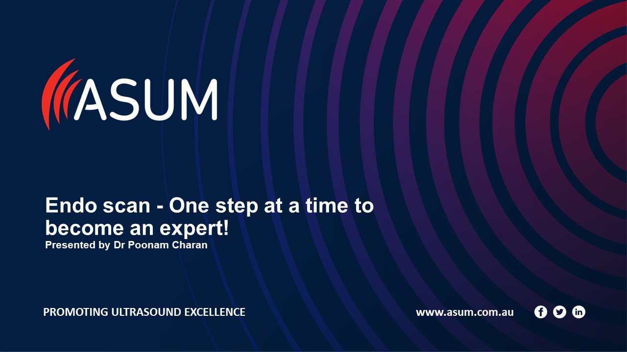 Endo scan - One step at a time to become an expert
