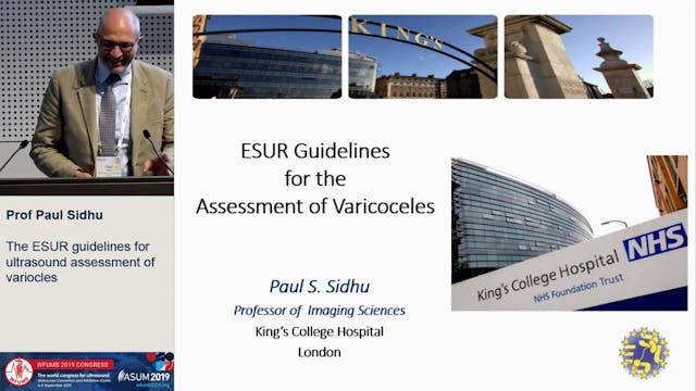 The ESUR guidelines for ultrasound as...