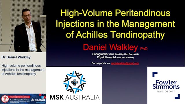 High-volume peritendinous injections ...