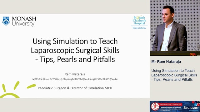 Simulation to teach laparoscopic surgical skills - tips, pearls, and pitfalls