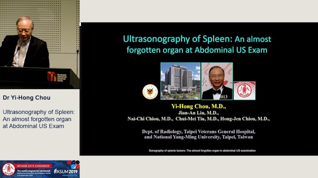 Sonography of splenic tumors: The almost forgotten organ in abdominal US