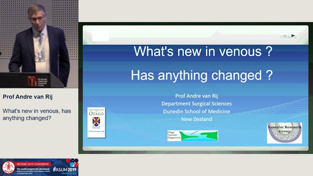What's new in venous, has anything changed?