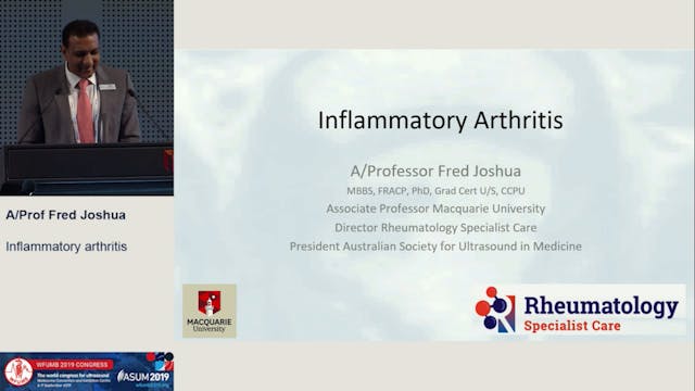 Inflammatory arthritis