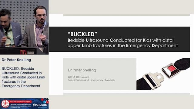 BUCKLED: ultrasound in kids with distal upper limb fractures in the ED