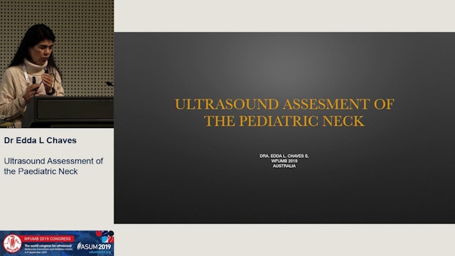 Ultrasound assessment of the paediatric neck