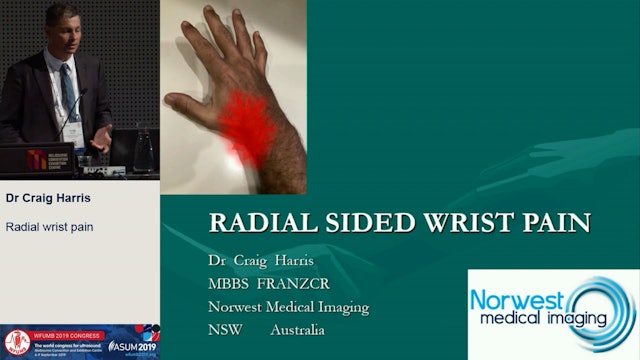 Radial wrist pain