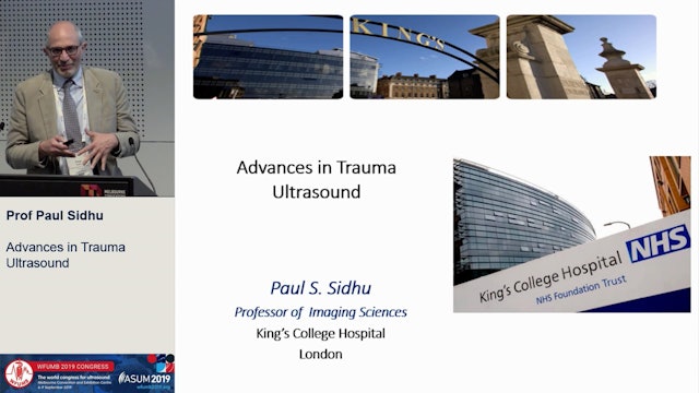 Advances in trauma ultrasound