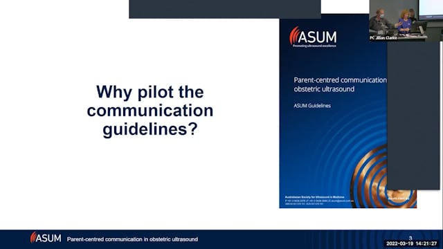 Piloting of the new guidelines. Protocols and Training.