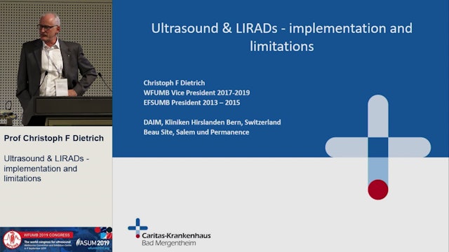 Ultrasound & LIRADs - implementation and limitations