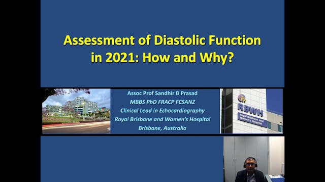 Assessment of Diastolic Function in 2...