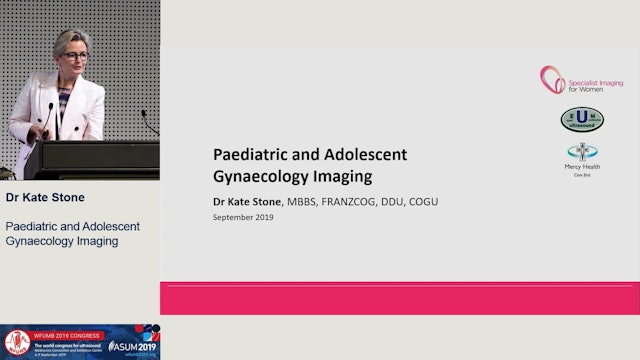 US evaluation of the child and adolescent with gynaecological problems