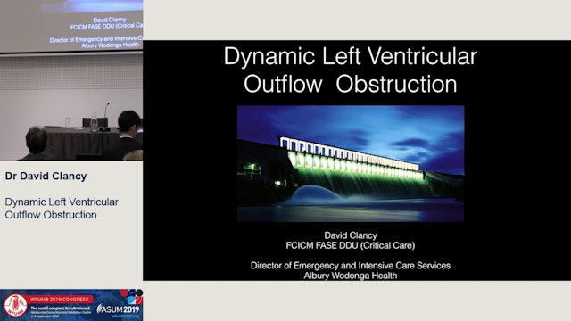 Dynamic left ventricular outflow obstruction