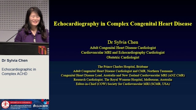 Echocardiographic in Complex ACHD