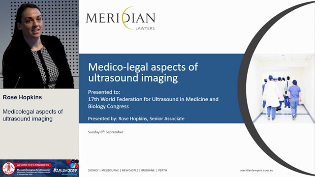 Medicolegal aspects of ultrasound imaging