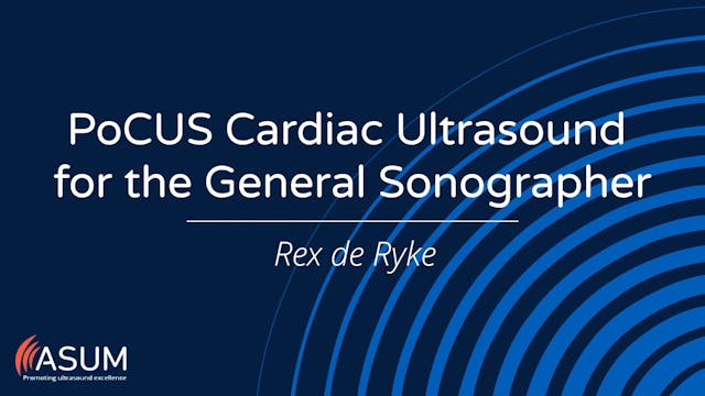 PoCUS Cardiac Ultrasound for the Gene...