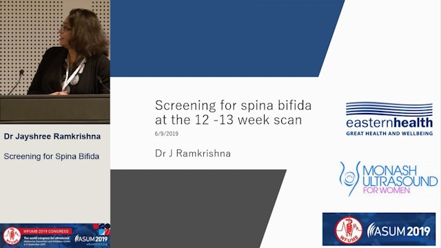 Screening for spina bifida
