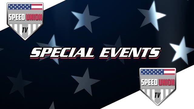 Speed Union TV Special Events