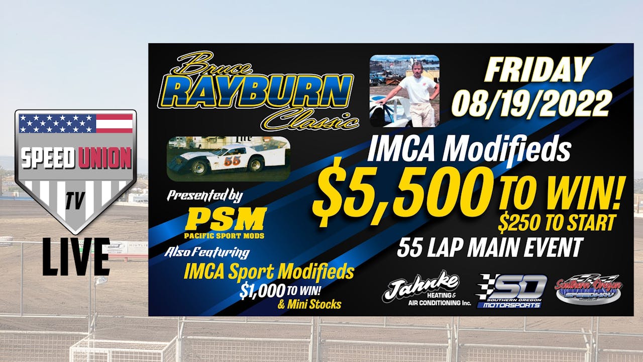 8.19.22 Southern Oregon Speedway - 2022 Season - Speed Union TV 8.19.22 Southern Oregon Speedway - 2022 Season - Speed Union TV