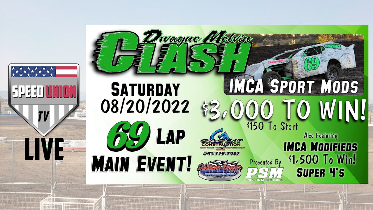 8.20.22 Southern Oregon Speedway - 2022 Season - Speed Union TV 8.20.22 Southern Oregon Speedway - 2022 Season - Speed Union TV