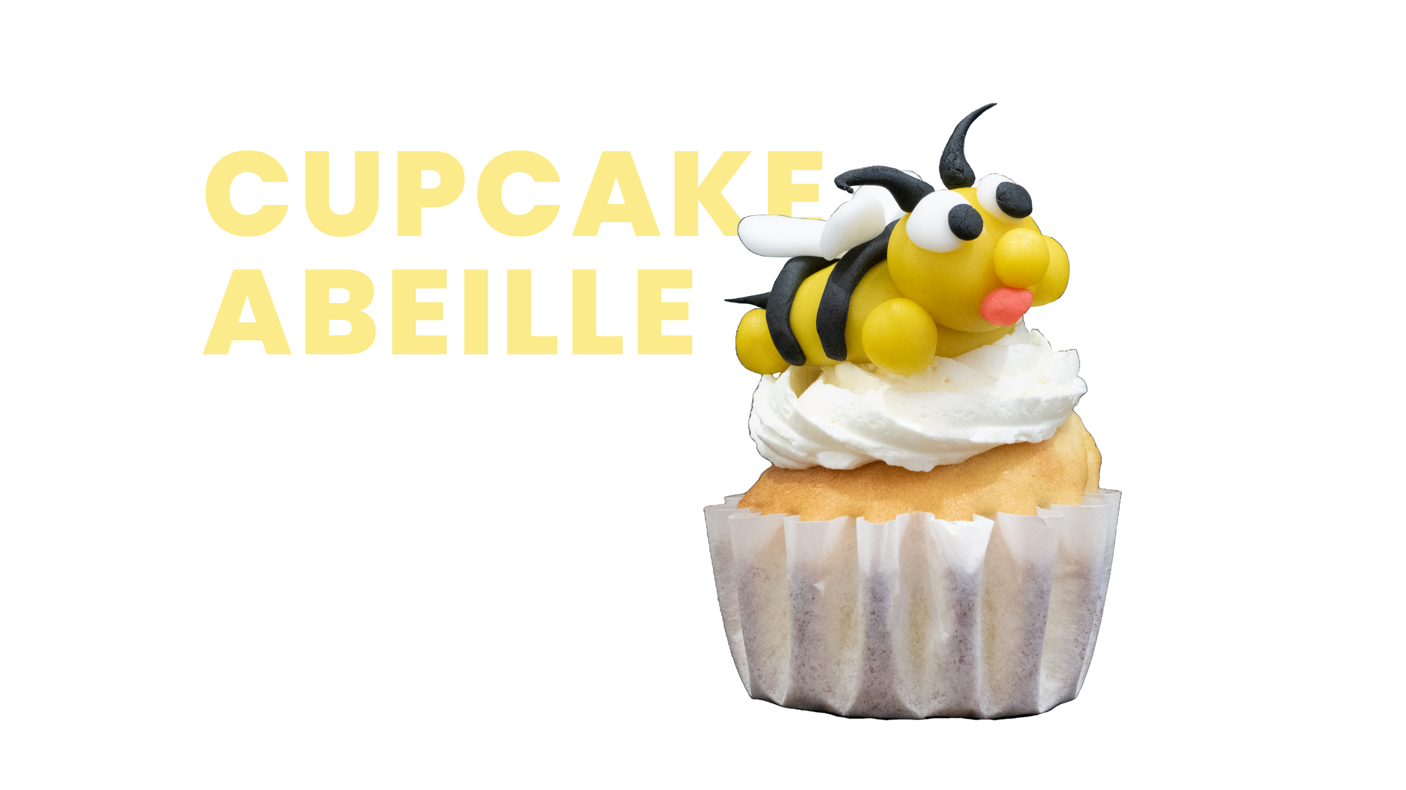 Cupcake abeille