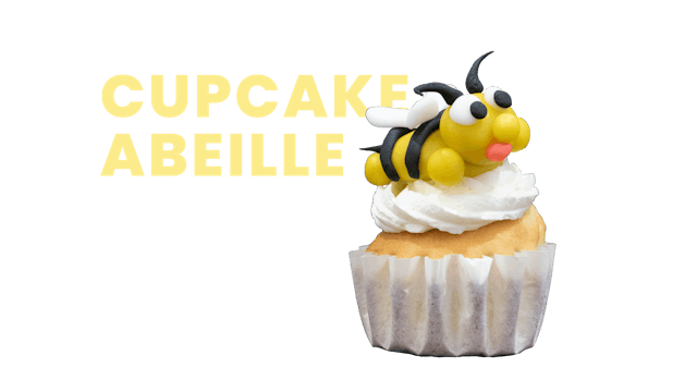 Cupcake abeille