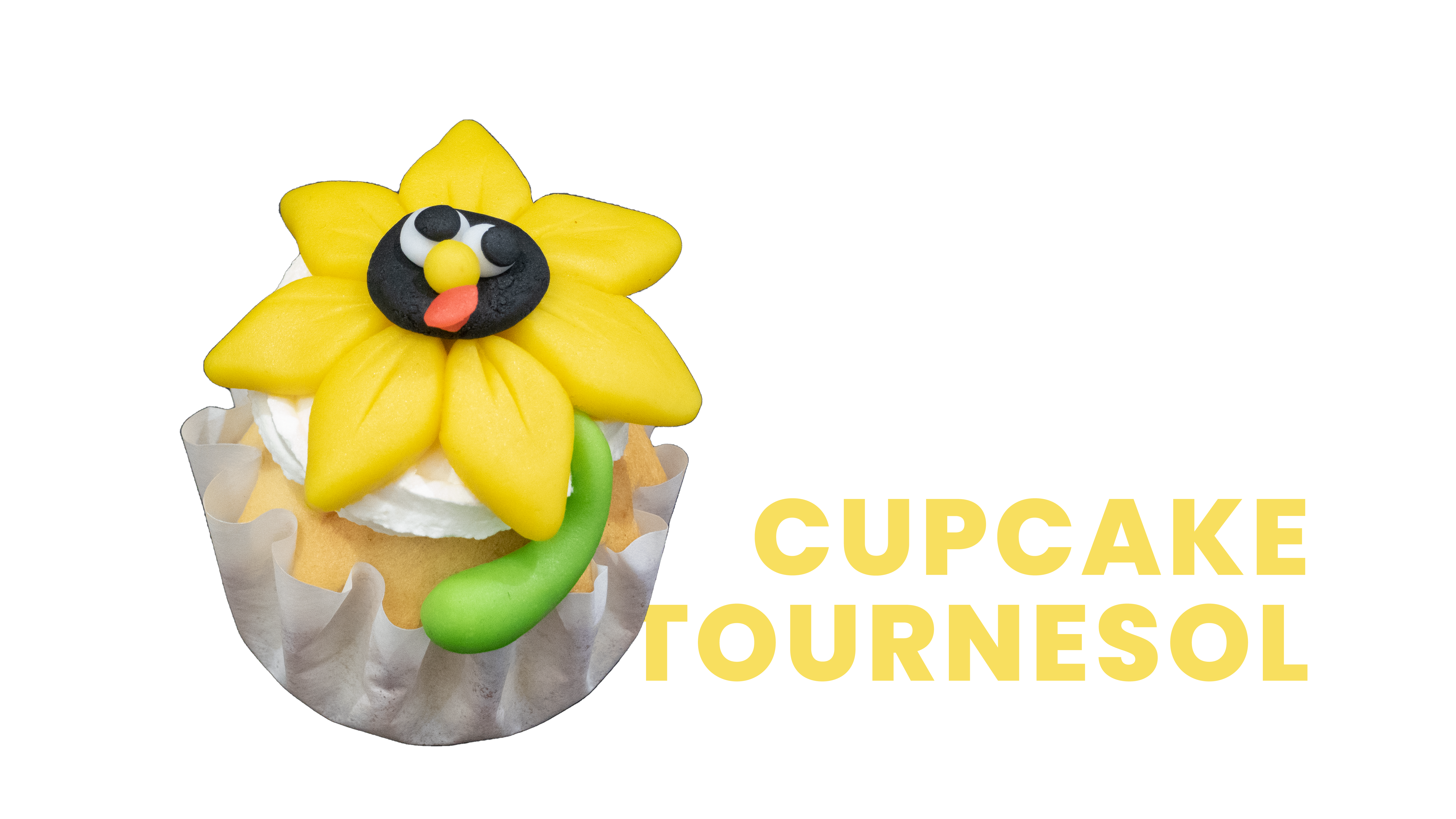 Cupcake tournesol