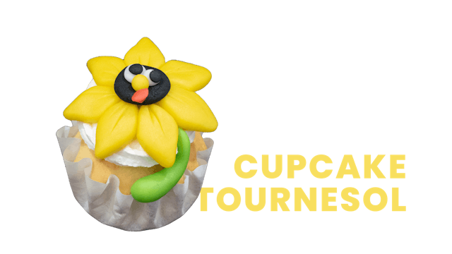 Cupcake tournesol
