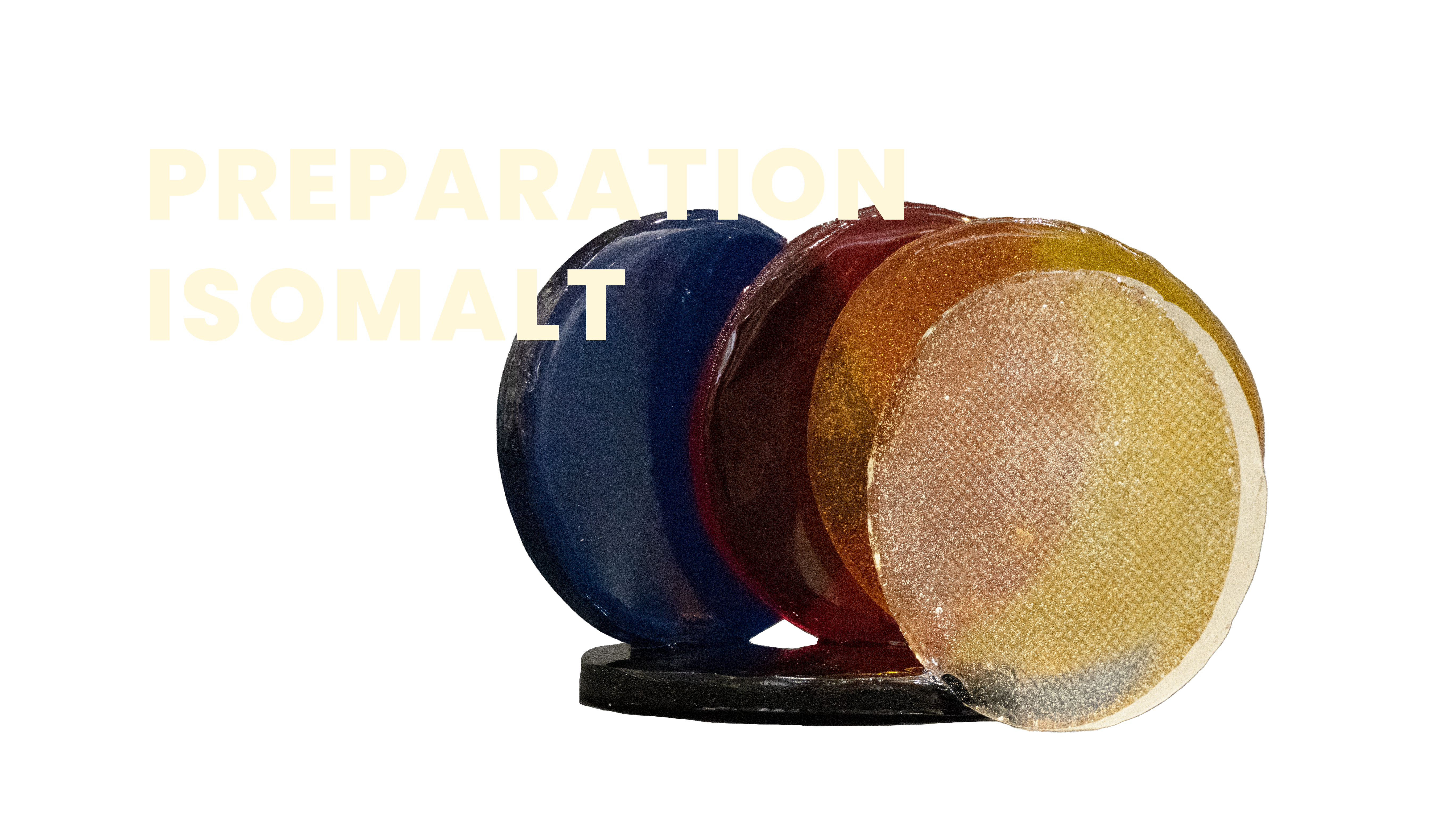 Préparation isomalt