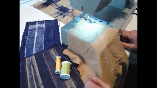 Sewing Machine Shibori - Clip - Ana L...