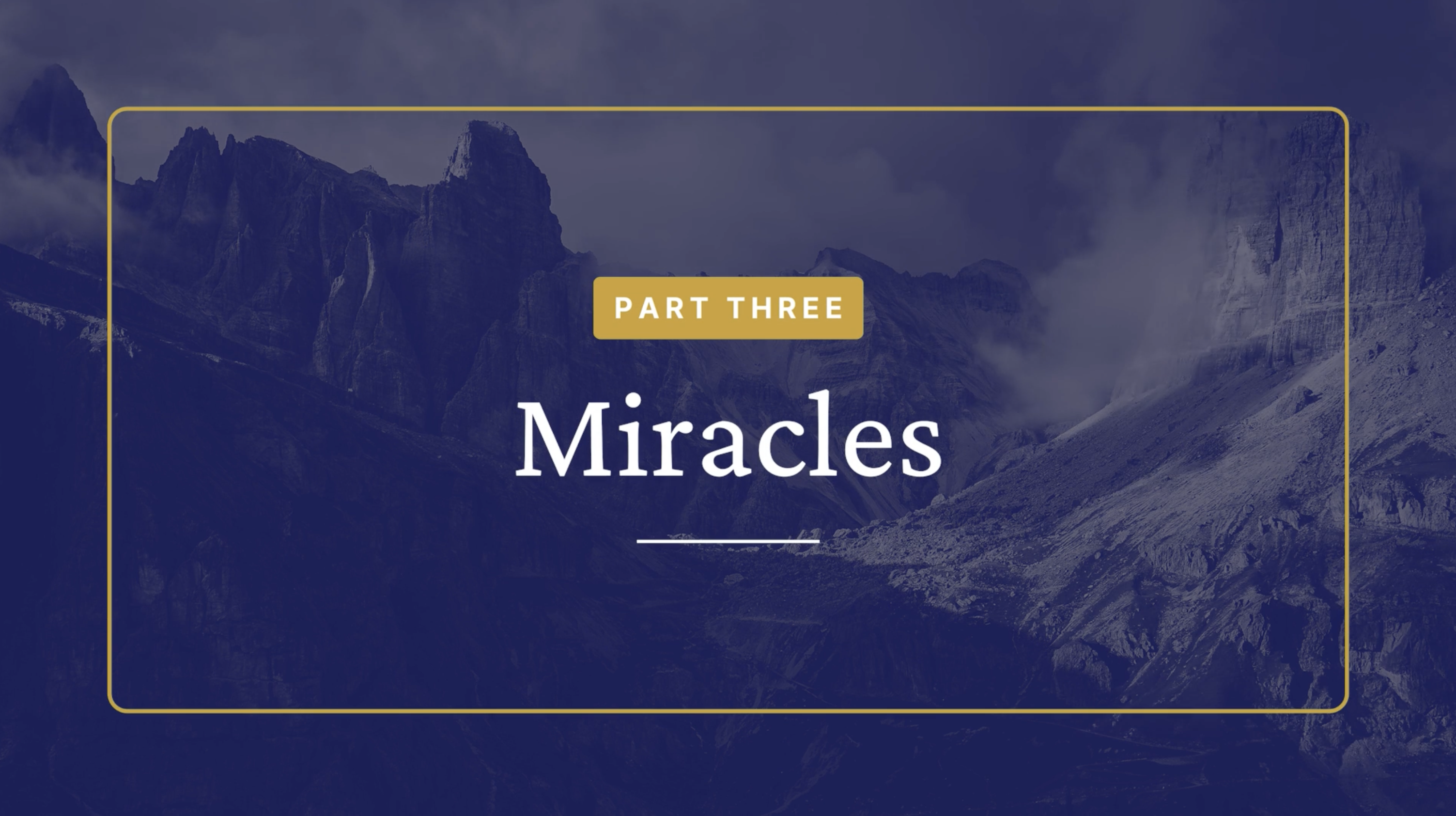 Miracles