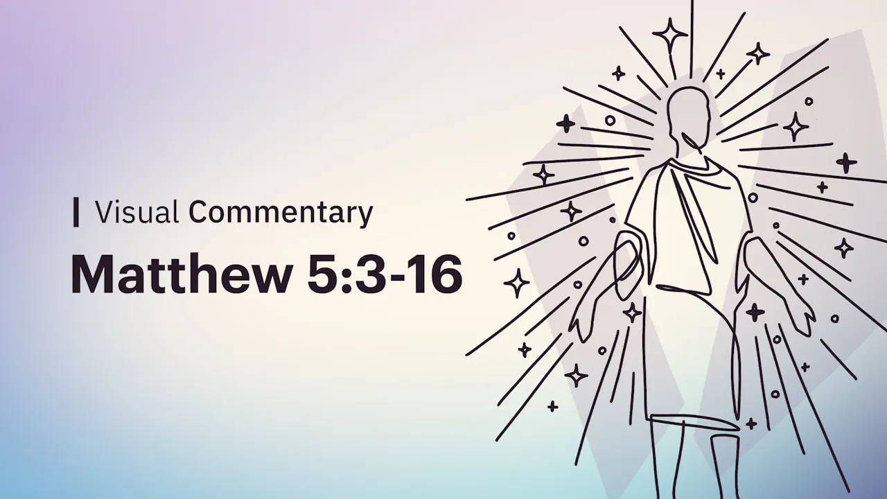 Matthew 5:3-16: Beatitudes | Visual Commentaries | The Bible Project ...