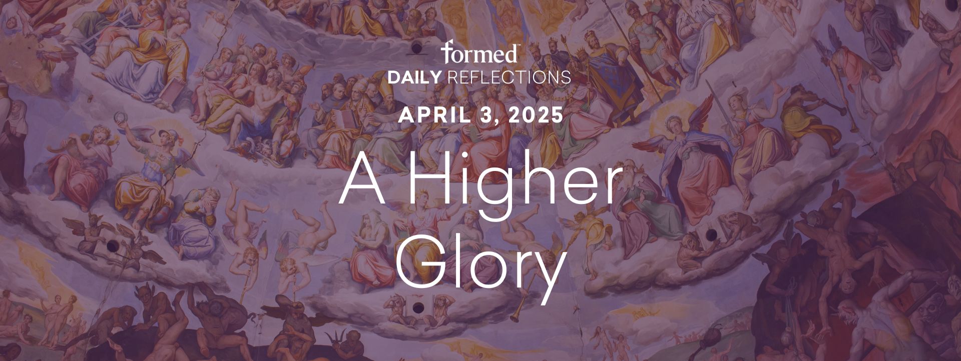 Lenten Daily Reflections — April 3, 2025