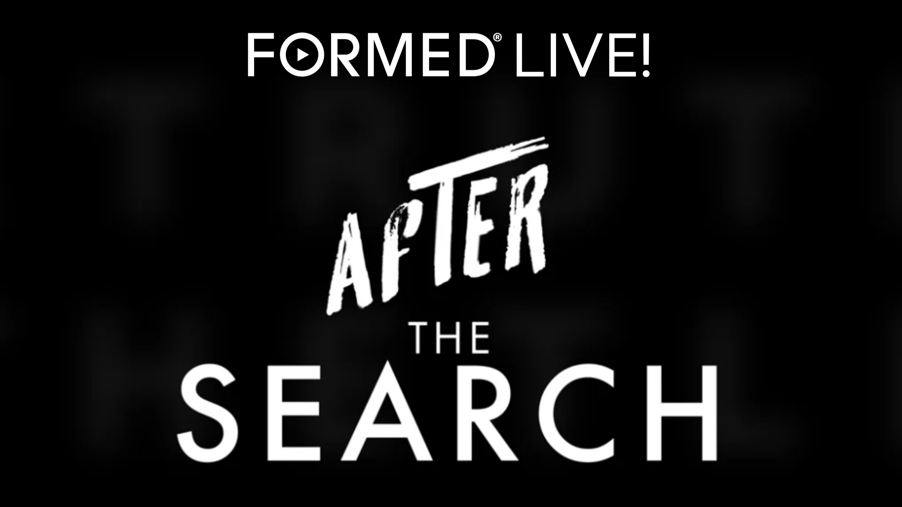 Formed Live: After the Search - Episode 7 - Why a Church?